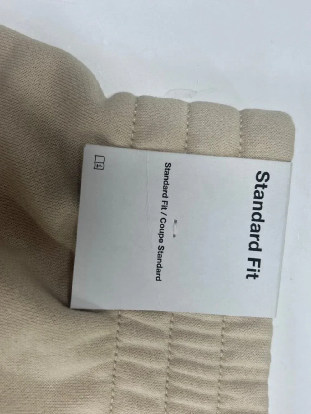NWT Kids Large Nike Beige Sweat Shorts Elastic Waist Logo Athleisure